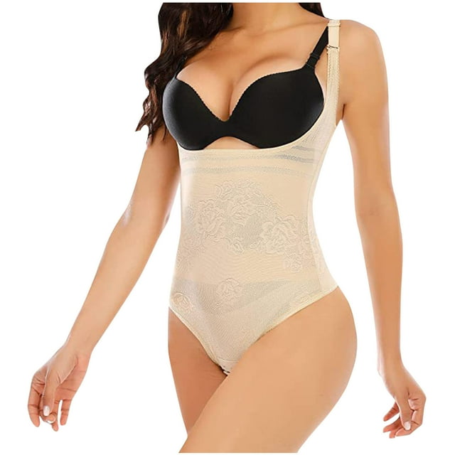Body moldeador para mujer, ropa ajustada con escote en T, mono que levanta glúteos, reafirma el abdomen y sujeta el pecho.