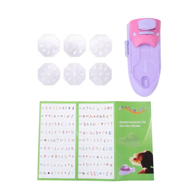 Máquina De Impresión De Patrones Diy Para Arte De Uñas Profesional, Estampadora, Impresora De Uñas, Herramientas De Manicura Vogacara CE002005-00