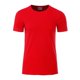 thumbnail image 1 of James and Nicholson - Camiseta básica para hombre (Rojo Tomate), 1 of 2