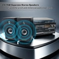 thumbnail image 3 of Tocadiscos de vinilo LoopTone 10 en 1, 3 velocidades, Bluetooth, negro, 3 of 7