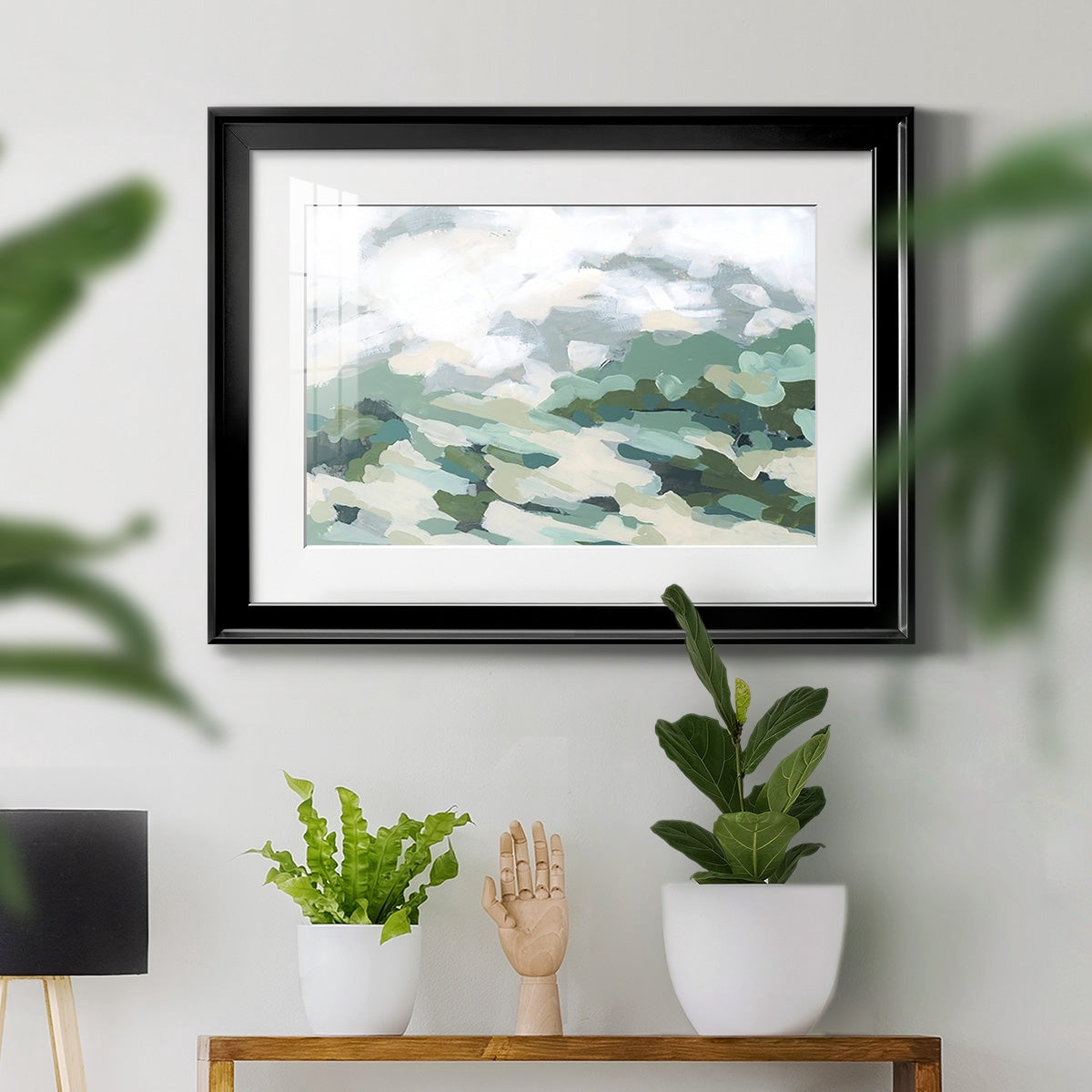 Verdant Hillside I Premium Framed Print - Ready to Hang