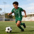 thumbnail image 2 of Kids Soccer Set Jerseys for Boys Breathable Youth Soccer Football Training Outfits Gifts, 2 of 3