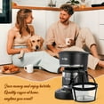 thumbnail image 5 of Reusable Coffee Filters, 3 Packs for 5 Cup Coffee Filter Nylon Material Dishwasher Safe Coffee Basket, 5 of 7