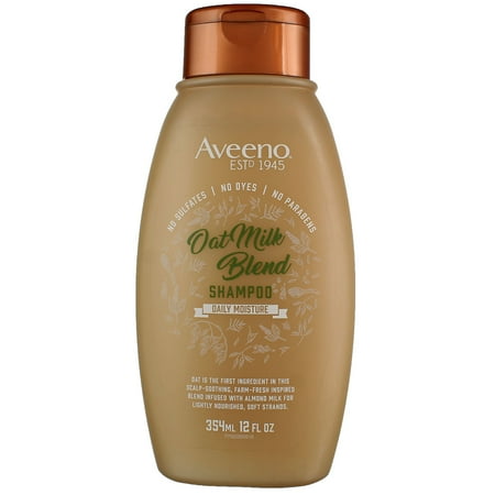 Aveeno Oat Milk Blend Daily Moisture Shampoo 12 fl oz (3 pack) (Bundle)