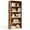 5 Tiers Rust Brown, variant on EDX 5 Tier Bookcase Storage, 53 Inch Large Tall Floor Standing Open Bookshelf for Home Office, Living Room, and Bedroom, Black