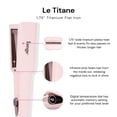 thumbnail image 2 of Plancha L'ANGE HAIR Le Titane de 1.75 pulgadas de titanio 2 en 1, 2 of 5