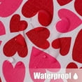 thumbnail image 3 of Rectangle Table Cloth for Valentine’s Day - 60x84 Inch Waterproof Red/Pink Love Heart Pattern Tablecloth Vinyl Wipe Clean Table Cover for Valentines Dinner, Kitchen, Wedding Party Table Decor, 3 of 6