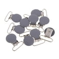 thumbnail image 4 of 10 pcs Clips para Chupete Pinza para Fabricación de Soportes para Chupetes, gris Hugo Chupete Clip para sujetador, 4 of 10