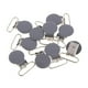 thumbnail image 4 of 10 piezas de tirantes de cordón para pezones, grapas, clip, gancho para pezones, tirantes de 37 x 30 mm gris, 4 of 9