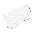 thumbnail image 2 of SHOWERORO Freezing Box Wall-Mounted Freezer Storage Basket Iron Space-Saving Kitchen Use 1Set, 2 of 8