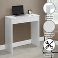 thumbnail image 1 of Convenience Concepts Northfield Table de Hall d'Entrée en Bois, Blanc, 1 of 8