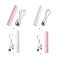 thumbnail image 2 of Baohd Portable Nail Dryer Machine Home Travel Tools Lightweight Professional LED Lamp Mini Gel Light Hexagonal/White, 2 of 6