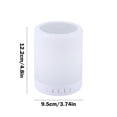 thumbnail image 4 of LACKUST Multifunctional Night Light Bluetooth Speaker Touchs Color Changing Colorful Pat Light Wireless Speaker Heavy And Shocking Plug-in Card Portable Speaker,White, 4 of 8