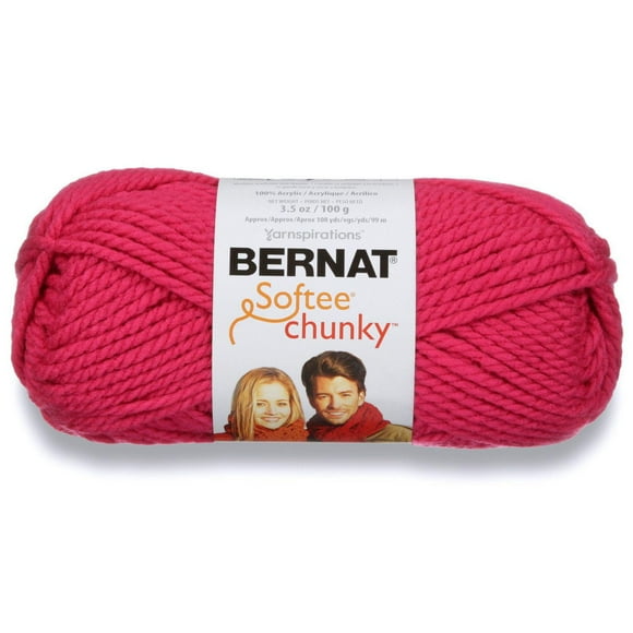 Bernat® Fil Softee® Chunky™, Acrylique #6 Super Volumineux, 3,5oz/100g, 108 Yards