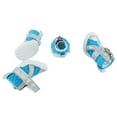 thumbnail image 1 of Botines para Perros Bling Bling 4 Uds Verano Ligero Transpirable Malla Antideslizante Azul, 1 of 12