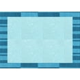 thumbnail image 1 of Ahgly Company Indoor Rectangle Patterned Butterfly Blue Area Rugs, 7' x 9', 1 of 1