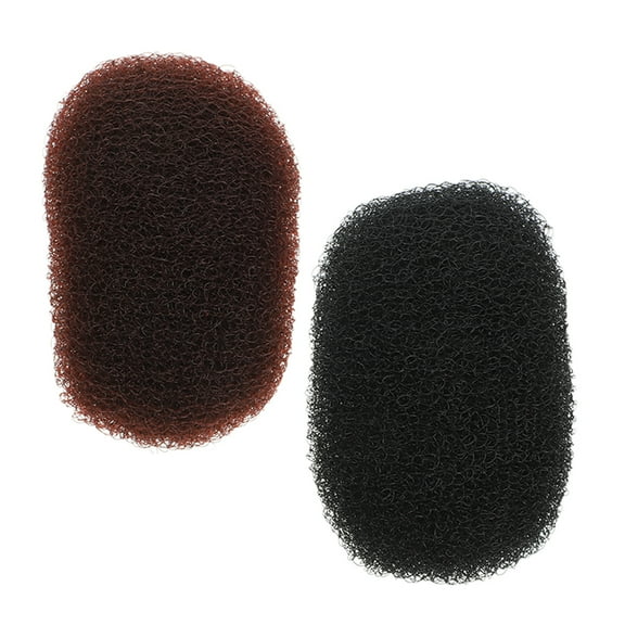 HOOWIFFY 2-Pack Hair Puff Cushion Clips for Volume Boost, Lightweight and Reusable Hair Base Inserts for Styling
