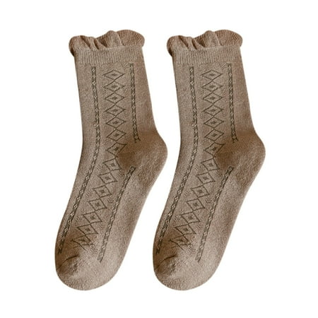 

Veki Womens To Keep Warm Sock Lightweight Cotton Socks 5 Socks Men