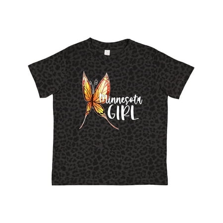 

Inktastic Minnesota Girl- Butterfly Gift Toddler Toddler Girl T-Shirt