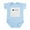 Sky Blue, variant on CafePress - Hello Frag Infant Bodysuit - Baby Light Bodysuit, Size Newborn - 24 Months