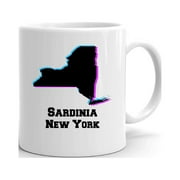 Tri Sardinia New York  Ceramic Dishwasher And Microwave Safe Mug By Undefined Gifts