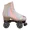 Black Wheels, variant on Atom Quad Outdoor Roller Skates - Evo Nylon Women's Outdoor Package (Honey Gold)