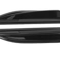 thumbnail image 3 of 2x Car Wing Fin  Cuchillo Accesorios Hoja Tablero Negro Zulema  Embellecedor de ala de guardabarros laterales, 3 of 8