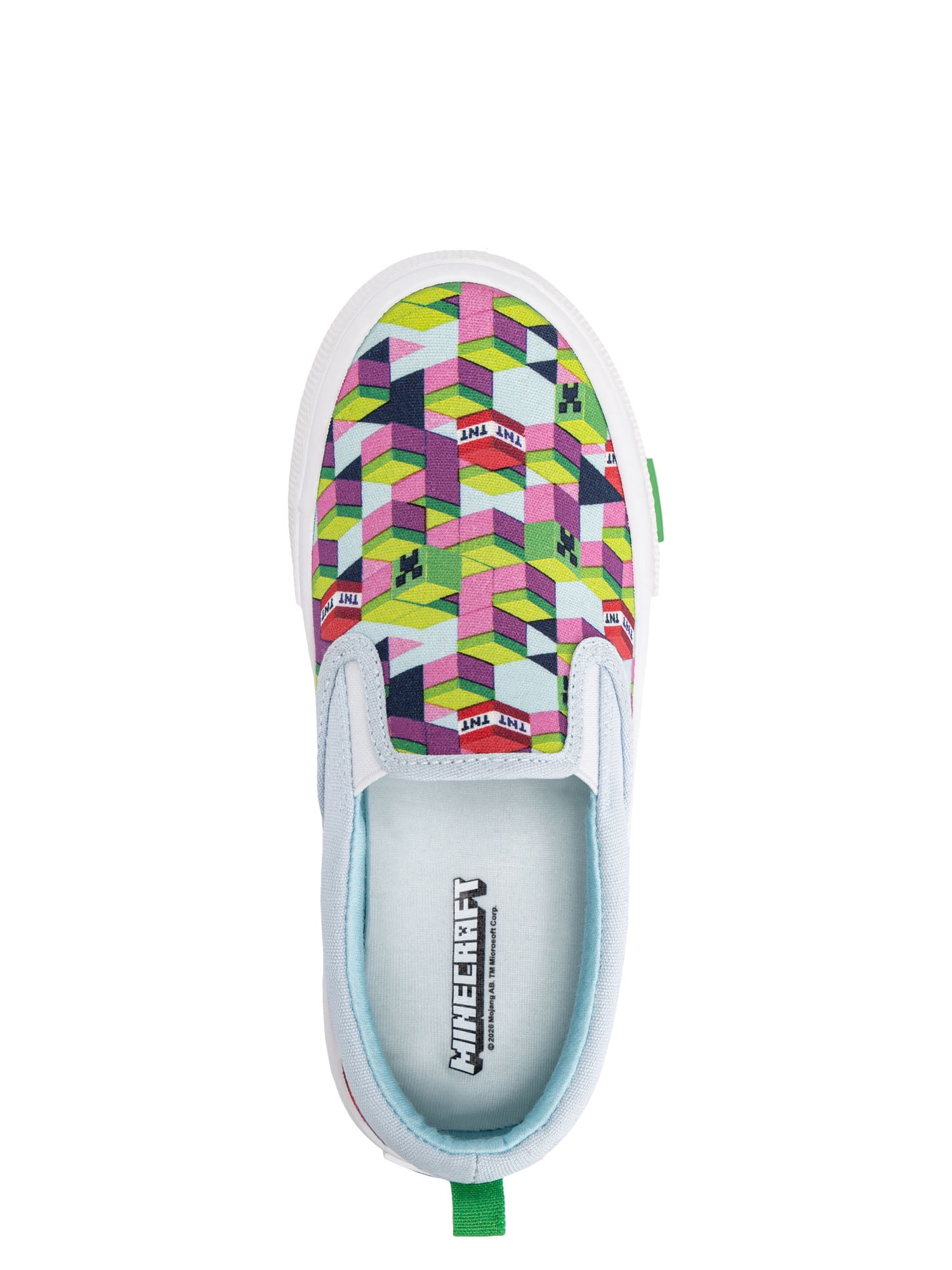 Minecraft Little & Big Kids Slip-On Sneakers