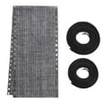 thumbnail image 2 of Chair Replacement Fabric with 4 Bungee Cord Lounge Chair Cloth Mesh Repair Kit for Patio Recliner Outdoor Lawn Pool(63 x 17 Inch,Deep Gray), 2 of 9
