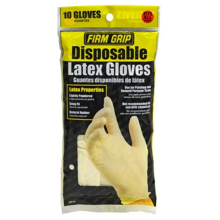 Firm Grip 10ct Latex Disposable-fa