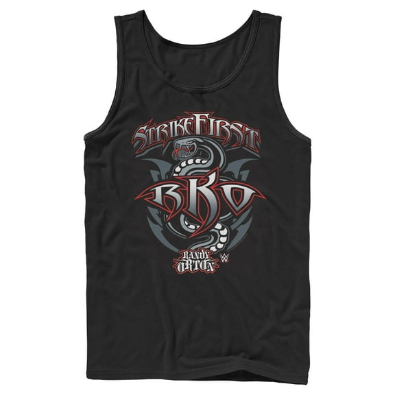 Mens WWE Randy Orton Strike First RKO Tank Top
