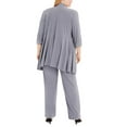 thumbnail image 2 of R&M Richards Plus size Women's Lace ITY 2 Piece Pant Suit - Mother of the bride outfit, 2 of 3