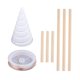 thumbnail image 4 of Plantilla de Bobinado de Bobina, Herramienta de Fabricación de Plantilla de Antena de Alambre de Cobre Suave para Jardinería para Cultivar Plantas Y V L DYNWAVEMX Plantillas de bobinado, 4 of 8