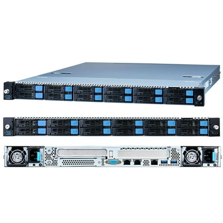 Tyan Transport CX GC79A-B8252 B8252G79AE12HR-2T Cloud Server 1U2S 32-DIMM , 12 NVMe U.2