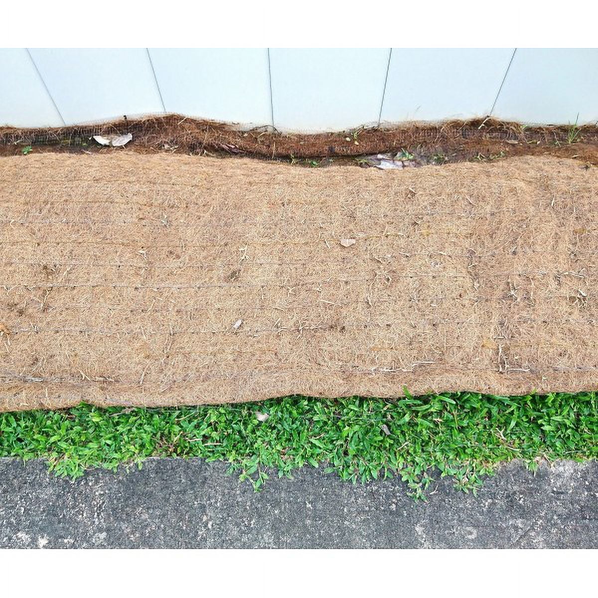 Farm Plastic Supply - 100% Coconut Fiber Erosion Control Blanket - 3' x 112.5' - Coconut Garden and Landscape Cover, Erosion Control Blanket, Coconut Blanket, Erosion Control, Mulch, Slope Stabilizer
