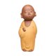 thumbnail image 4 of Estatua de monje pequeño, figura de monje, artesanía de escritorio, regalo para exteriores, adorno de monje para gabinete Estilo F, 4 of 9