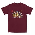 thumbnail image 1 of Camisetas con personajes de cómics de Peanuts para hombres y mujeres, divertidas camisetas con estampado de Snoopy, Charlie Brown y dibujos animados, 100 % algodón, 1 of 5