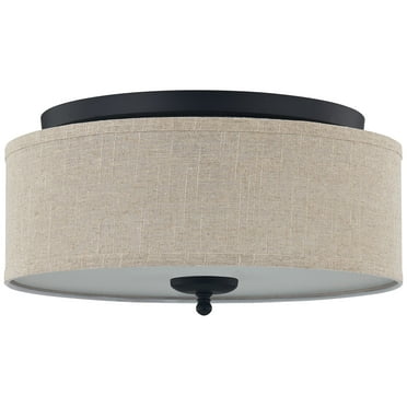 3 Light Flush Mount Quoizel Lighting Bla1616mbk