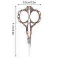 thumbnail image 4 of Mgaxyff 1pc Vintage Flower Pattern Needlework Embroidery Stainless Steel Tailor Scissors , Needlework Scissors, Stainless Steel Scissors, 4 of 7
