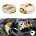 thumbnail image 5 of Yuyamidu Dragonfly Hood Cover for Cars Sedans Sunflower Auto Side View Mirror Covers Elastic Car Front Hood Cover Protector with Side Mirror Covers Set of 3 Daily Automobile Decor, 5 of 7