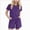 C385--Dark Purple, variant on 4-5 Years Kids Pjs Girls Size 10-12 Girls Pajamas-Piece Pajama Set For Boys & Girls, Toddler Pajamas For Kids Summer Boys And Girls Short Sleeved T Shirt Sportswear Purple