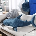 thumbnail image 3 of Peluche Tiburón HyDren con Manta 80 cm Azul Oscuro, 3 of 7