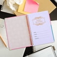 thumbnail image 4 of TABLETREANDS Cuaderno De Espiral Rosa Con Para Oficina Estudiantes Y Uso Diario, 4 of 6