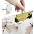 thumbnail image 4 of FMSHPON Vintage Butterflies Clipboard Hardboard Wood Nursing Clip Board and Pull for Standard A4 Letter 13x9 inches, 4 of 8