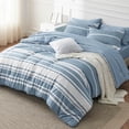 thumbnail image 1 of Bedsure Comforter Set Queen - Bed in a Bag Queen 7 Pieces, Juegos de Cama Bed Set, 1 of 7