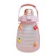 thumbnail image 1 of Botella de agua - Cute Belly Bottles Jarra de agua con marcador de tiempo 1.3L (rosa) Tmvgtek excursión de campamento, 1 of 9