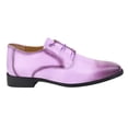 thumbnail image 5 of LIBERTYZENO Men Leather Formal Oxford Dress Shoes, Purple, 9.5, 5 of 7