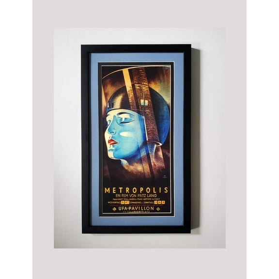 Framed Metropolis Movie Poster