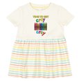 thumbnail image 3 of Inktastic Time to Get Cray Cray Crayons Humor Girls Baby Dress, 3 of 5