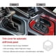 thumbnail image 5 of Speravity Perilla de cambio de fibra de carbono para automóvil de plástico, embellecedor de Panel, portátil, extraíble, elegante, interior, pieza de Automoción decorativa y accesorios Speravity VI015569-00B, 5 of 6